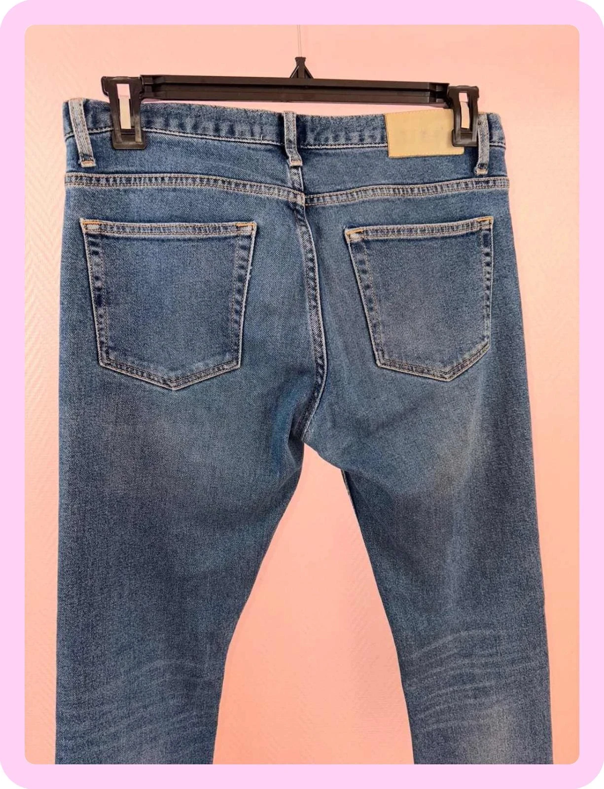 Jeans masculino Sandro tamanho 32 usado uma vez – photo 6